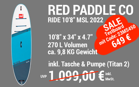 2022 Red 1099 649 SALE MAIN SUP Showroom 2022 Red Paddle Co RIDE 10.8 Pixelmator used