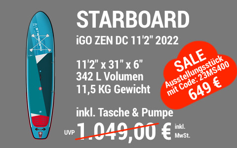 2022 STB 1049 649 SALE MAIN SUP Showroom 2022 Starboard iGO ZEN DC 11.2x31x6 Pixelmator