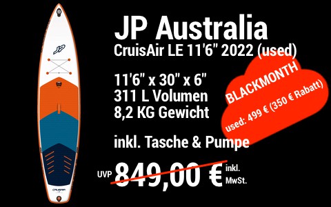 2022 JP BLACKMONTH MAIN SUP Showroom 2022 JP CruisAir LE 11.6
