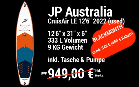 2022 JP BLACKMONTH MAIN SUP Showroom 2022 JP CruisAir LE 12.6