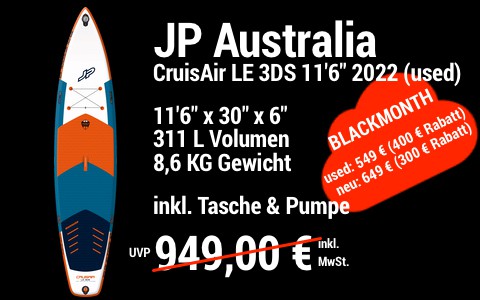 2022 JP BLACKMONTH MAIN SUP Showroom 2022 JP CruisAir LE 3DS 11.6