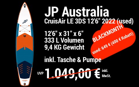 2022 JP BLACKMONTH MAIN SUP Showroom 2022 JP CruisAir LE 3DS 12.6