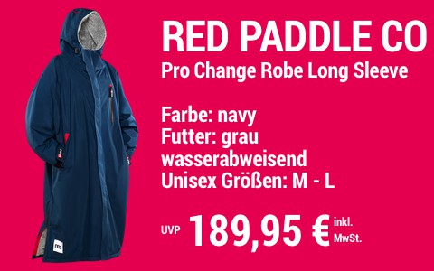 2022 Red Paddle Co Pro Change Robe Long Sleeve navy