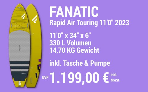 2023 FANATIC 1199 MAIN SUP Showroom 2023 Fanatic Rapid Air Touring 11022x3422x622