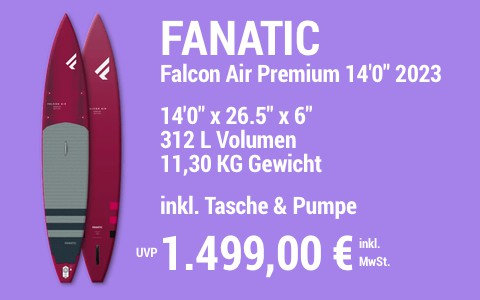 2023 FANATIC 1499 MAIN SUP Showroom 2023 Fanatic Falcon Air Premium 14022x26.522x622