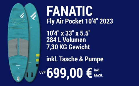 2023 FANATIC 699 MAIN SUP Showroom 2023 Fanatic Fly Air Pocket 10422x3322x5.522