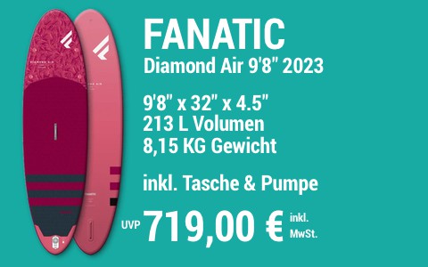 2023 FANATIC 719 MAIN SUP Showroom 2023 Fanatic Diamon Air 9822x3222x4.522
