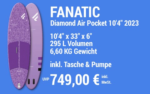 2023 FANATIC 749 MAIN SUP Showroom 2023 Fanatic Diamon Air Pocket 10422x3322x622
