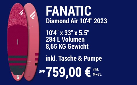 2023 FANATIC 759 MAIN SUP Showroom 2023 Fanatic Diamon Air 10422x3322x5.522