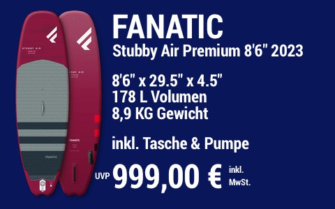 2023 FANATIC 999 MAIN SUP Showroom 2023 Fanatic Stubby Air Premium 8622x29.522x4.522