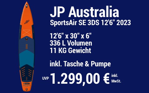 2023 JP 1299 MAIN SUP Showroom 2023 JP SportsAir SE 3DS 13.6x30