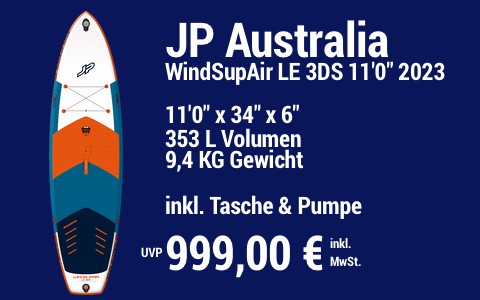 2023 JP 999 MAIN SUP Showroom 2023 JP WindSupAir LE 3DS 12.0
