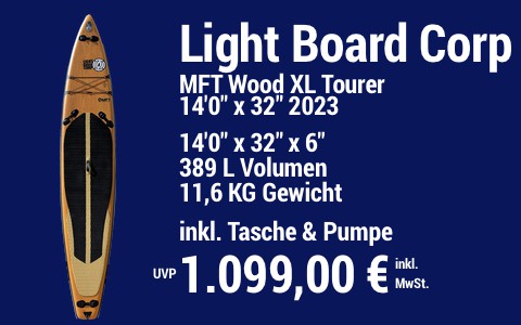 2023 LBC 1099 MAIN SUP Showroom 2023 Light Board Corp MFT Wood XL Tourer 14022 x 3222 x 622