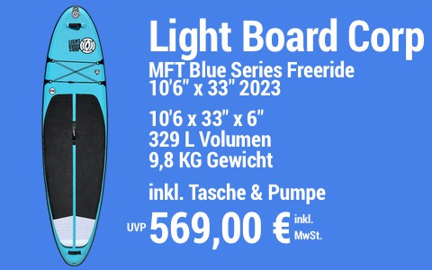 2023 LBC 569 MAIN SUP Showroom 2023 Light Board Corp MFT Blue Series Freeride 10622 x 3322 x 622