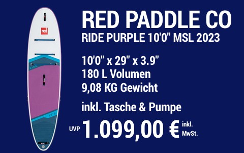 2023 RED PADDLE CO 1099 MAIN SUP Showroom 2023 Red Paddle Co Ride Purple 10022x2922x3.922 MSL