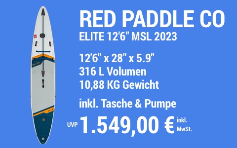 2023 RED PADDLE CO 1549 MAIN SUP Showroom 2023 Red Paddle Co Elite 12622x2822x5.922 MSL