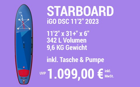 2023 STARBOARD 1099 MAIN SUP Showroom 2023 Starboard iGO DSC 11222x31+22x622