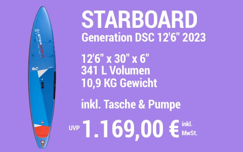 2023 STARBOARD 1169 MAIN SUP Showroom 2023 Starboard Generation DSC 12622x3022x622