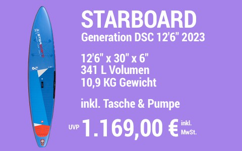 2023 STARBOARD 1169 MAIN SUP Showroom 2023 Starboard Generation DSC 12622x3022x622