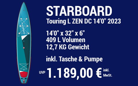 2023 STARBOARD 1189 MAIN SUP Showroom 2023 Starboard Touring L ZEN DC 14022x3222x622