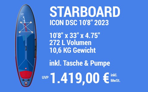 2023 STARBOARD 1419 MAIN SUP Showroom 2023 Starboard ICON DSC 10822x3322x4.7522