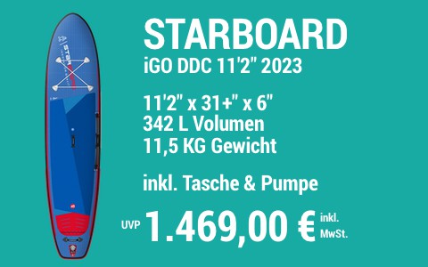 2023 STARBOARD 1469 MAIN SUP Showroom 2023 Starboard iGO DDC 11222x31+22x622