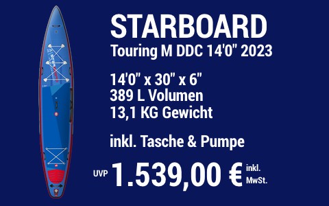 2023 STARBOARD 1539 MAIN SUP Showroom 2023 Starboard Touring M DDC 14022x3022x622