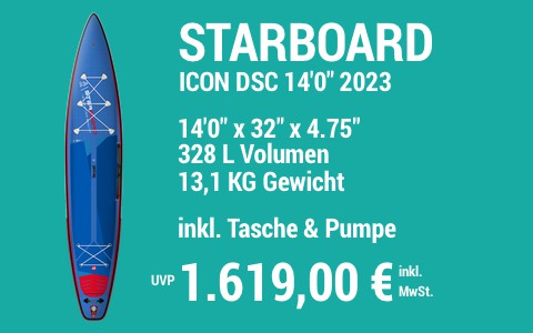 2023 STARBOARD 1619 MAIN SUP Showroom 2023 Starboard ICON DSC 14022x3222x4.7522