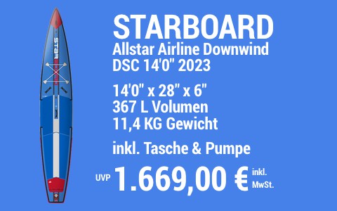 2023 STARBOARD 1669 MAIN SUP Showroom 2023 Starboard Allstar Airline Downwind DSC 14022x2822x622
