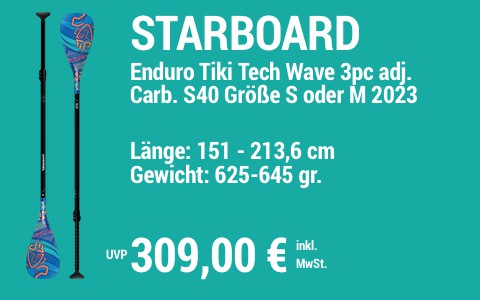2023 STARBOARD 309 MAIN SUP Showroom 2023 Starboard Paddel Enduro Tiki Tech Wave 3pc adj Carbon S40 