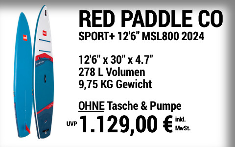 2024 RED PADDLE CO 1129 MAIN SUP Showroom 2024 Red Paddle Co SPORT+ 12622x3022x4 v5.722 Board only