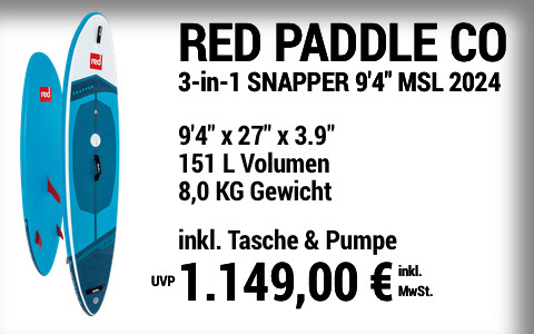 2024 RED PADDLE CO 1149 MAIN SUP Showroom 2024 Red Paddle Co 3 in 1 SNAPPER 9422x2722x3 v2.922