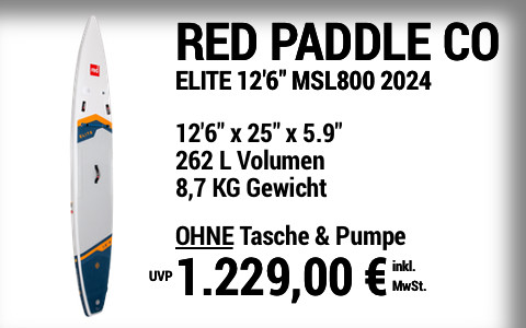 2024 RED PADDLE CO 1229 MAIN SUP Showroom 2024 Red Paddle Co ELITE 12622x2522x5 v3.922 Board only