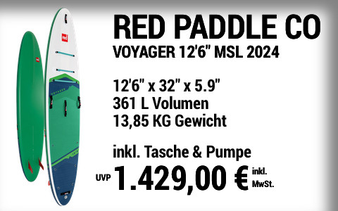 2024 RED PADDLE CO 1429 MAIN SUP Showroom 2024 Red Paddle Co VOYAGER 12622x3222x5 v2.922