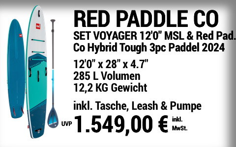 2024 RED PADDLE CO 1549 MAIN SUP Showroom 2024 Red Paddle Co SET VOYAGER 12022x2822x4 v2.722 Red Paddle Co Hybrid Tough 3pc CL Paddle