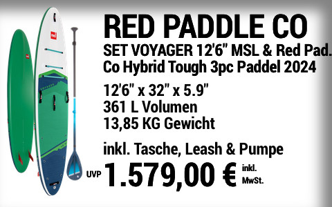 2024 RED PADDLE CO 1579 MAIN SUP Showroom 2024 Red Paddle Co SET VOYAGER 12622x3222x5 v2.922 Red Paddle Co Hybrid Tough 3pc CL Paddle