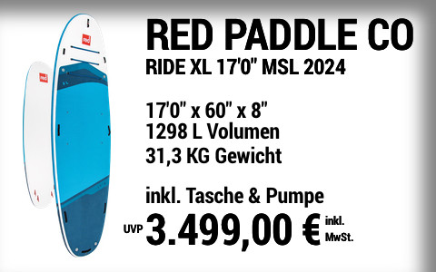 2024 RED PADDLE CO 3499 MAIN SUP Showroom 2024 Red Paddle Co RIDE XL 17022x6022x822 v3